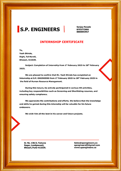 Office Certificate 1